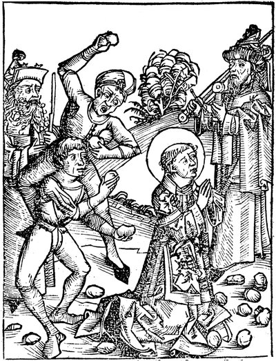 San Esteban, primer mártir cristiano c. 36 1493 de Unbekannt