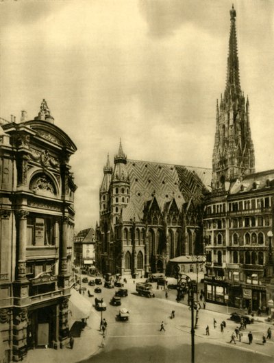 Catedral de San Esteban, Viena, Austria, c1935 de Unbekannt