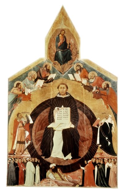 Santo Tomás de Aquino, teólogo y filósofo italiano de Unbekannt