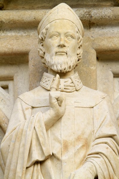 San Ursino. Catedral de San Esteban, Bourges, Francia de Unbekannt