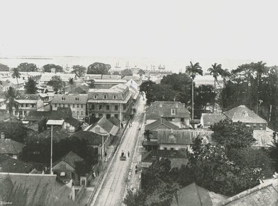 Calle St Vincent, Puerto España, Trinidad, 1895 de Unbekannt