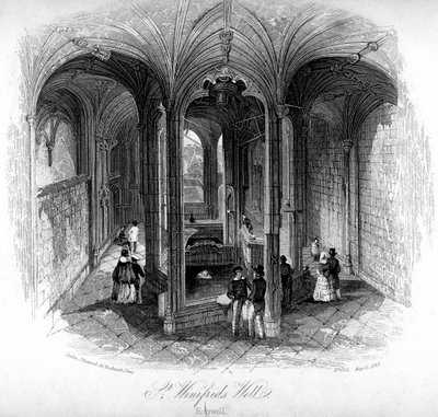 Pozo de Santa Winifreda, Holywell, Flintshire, Gales de Unbekannt