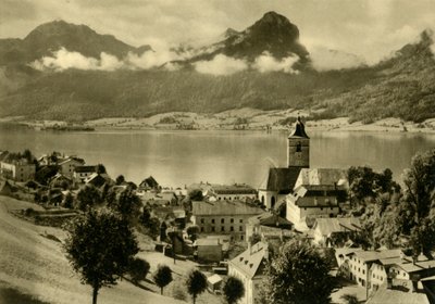 San Wolfgang en Salzkammergut, Alta Austria, c. 1935 de Unbekannt