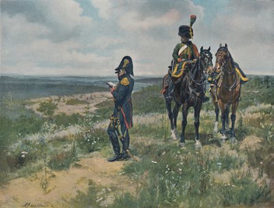 Oficial de estado mayor en reconocimiento, 1896 de Unbekannt