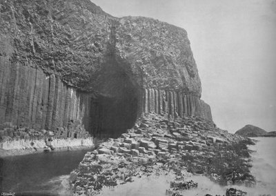 Staffa - Cueva de Fingal, 1895 de Unbekannt
