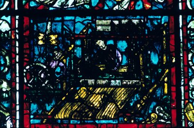 Vidriera, Catedral de Chartres, Chartres, Francia de Unbekannt