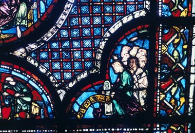 Vidriera, Catedral de Chartres, Francia, 1194-1260 de Unbekannt
