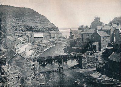 Staithes - Mirando hacia el mar, 1895 de Unbekannt