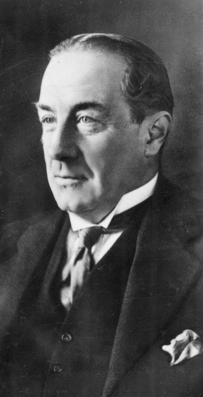 Stanley Baldwin 1867-1947, primer conde de Bewdley, político conservador británico, c1932 de Unbekannt