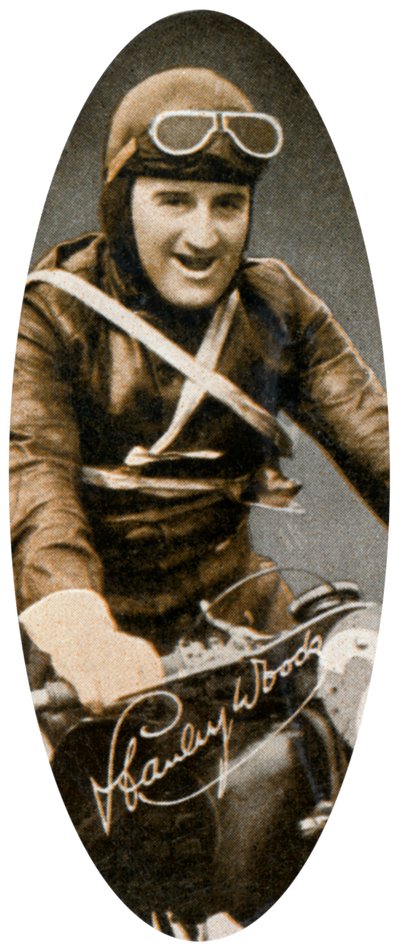 Stanley Woods 1903-1993, corredor de motocicletas irlandés, 1935 de Unbekannt