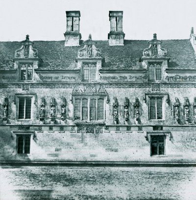 Stapleford. Hall. Fachada Este de Unbekannt