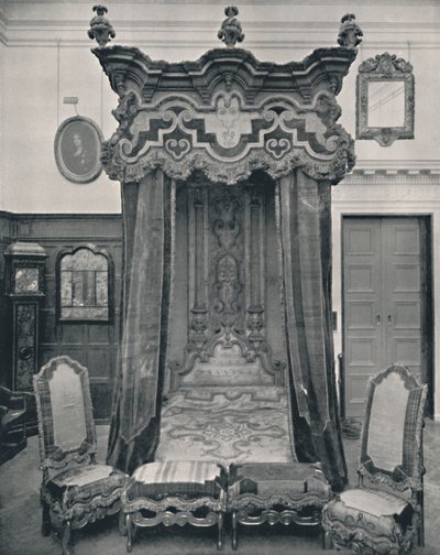 Cama Estatal, Inglesa, c.1708, 1928 de Unbekannt