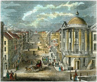 State Street, Albany, Nueva York, EE.UU., c1835 de Unbekannt
