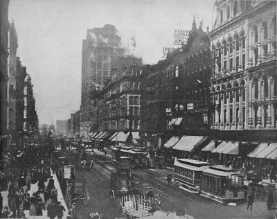 State Street, Chicago, c. 1897 de Unbekannt