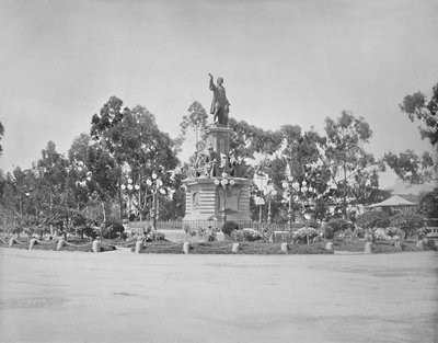 Estatua de Colón en el Paseo, Ciudad de México de Unbekannt