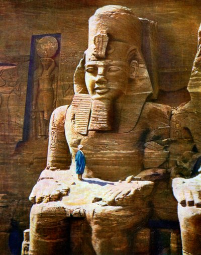 Estatua de Ramsés II en Abu Simbel, Egipto, 1933-1934 de Unbekannt