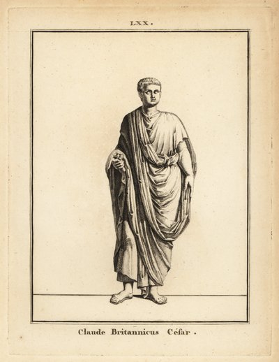 Estatua del Emperador Romano Claudio, Tiberio Claudio César Augusto Germánico de Unbekannt