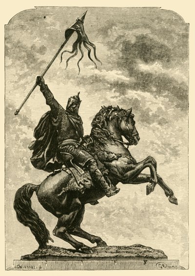 Estatua de Guillermo el Conquistador, Falaise, 1890 de Unbekannt