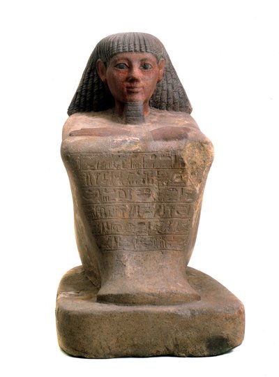 Estatua del Escriba Maaniamen, mediados del siglo XV a.C. de Unbekannt
