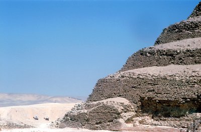 Pirámide escalonada del Rey Djoser Zozer, Saqqara, Egipto, 3ª Dinastía, c2600 a.C. de Unbekannt