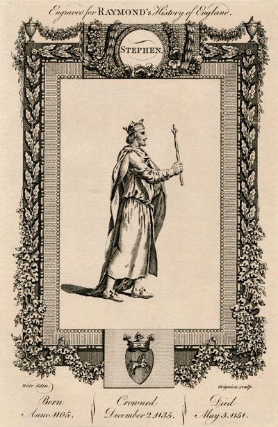 Esteban, 1092-1154, c1787 de Unbekannt