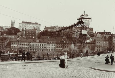 Estocolmo / Suecia. Katarinahissen (Ascensor) de Unbekannt