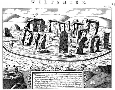 Stonehenge, Wiltshire, siglo XVIII de Unbekannt