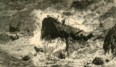 Tormenta frente a Balaclava, 1890 de Unbekannt