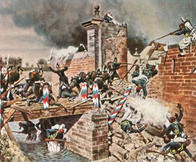Asalto a la Puerta de Landau en Weissenburg, 4 de agosto de 1870, 1936 de Unbekannt