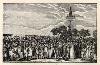 Desfile de peces de Stralau, ca. 1865 de Unbekannt