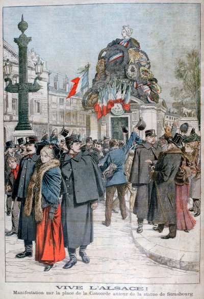Estatua de Estrasburgo, Place de la Concorde, París, 1904 de Unbekannt