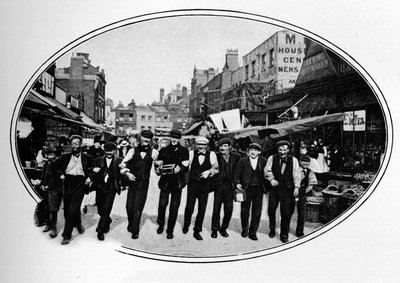 Melodía callejera, Londres, c. 1901 de Unbekannt