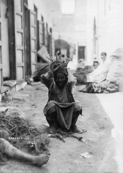 Escena de calle, Casablanca, Marruecos de Unbekannt