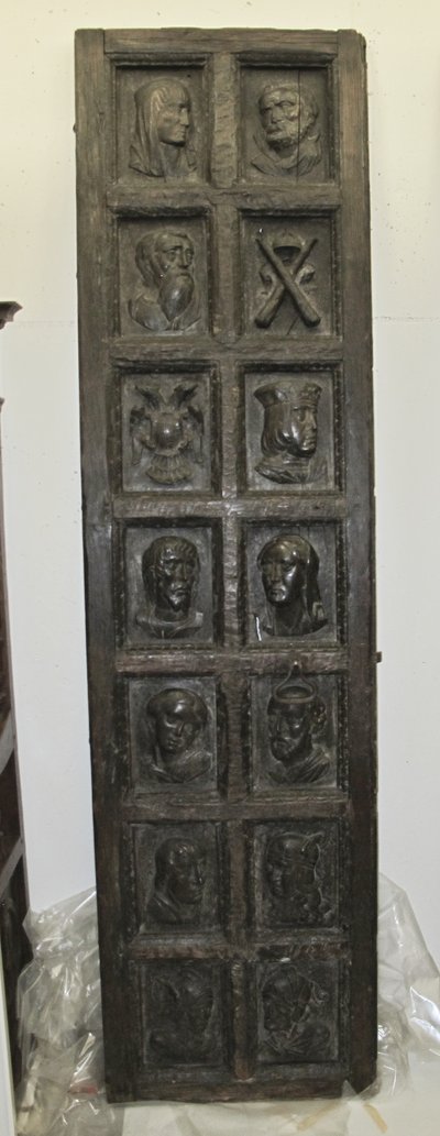 Par de puertas de estudio, 1500s de Unbekannt