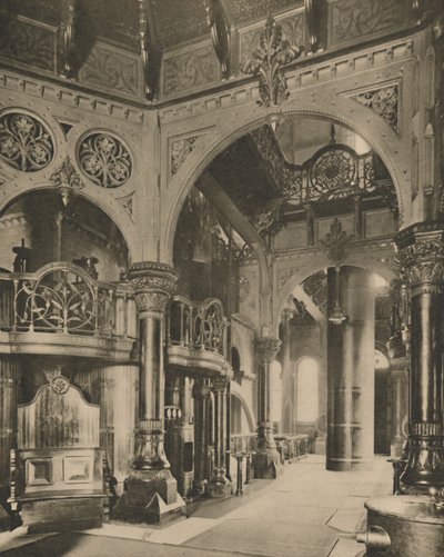 Estación de aguas residuales sublimadas: La casa de máquinas en Abbey Mills, c1935 de Unbekannt