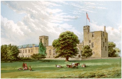 Castillo de Sudeley, Gloucestershire, hogar de la familia Dent, c1880 de Unbekannt