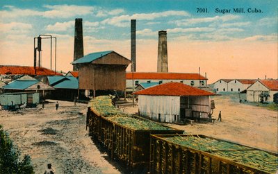 Ingenio Azucarero, Cuba, c1910 de Unbekannt