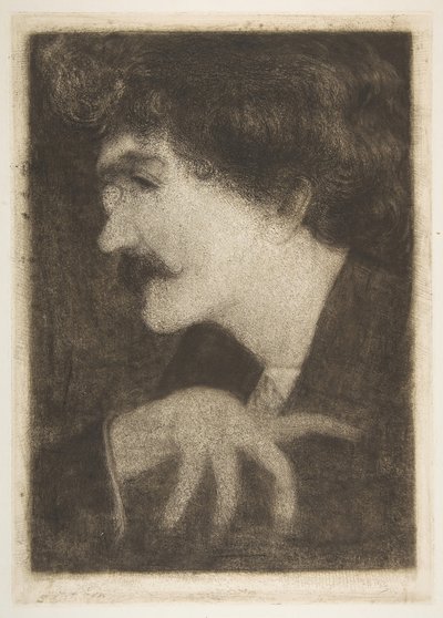 Sugerencia de Whistler para su retrato de Unbekannt