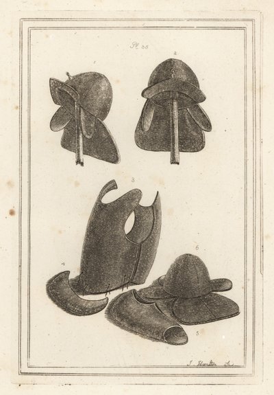 Armadura de la época del Rey Jacobo o Carlos I de Unbekannt