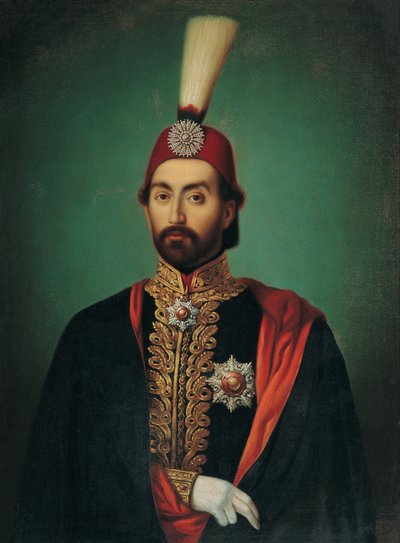 Sultán Abdülmecid I, mediados del siglo XIX de Unbekannt