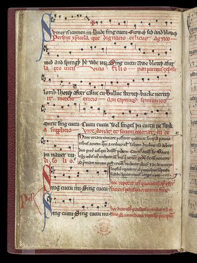 Sumer Is Icumen In, c. 1260-1270 de Unbekannt