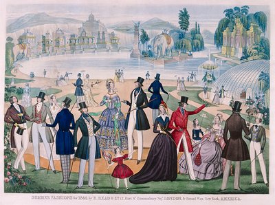 Modas de verano para 1844 de Unbekannt