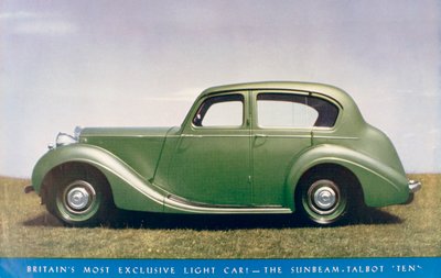 Automóvil Sunbeam Talbot Ten, 1939 de Unbekannt