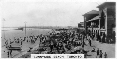 Playa Sunnyside, Toronto, Canadá, c1920s de Unbekannt