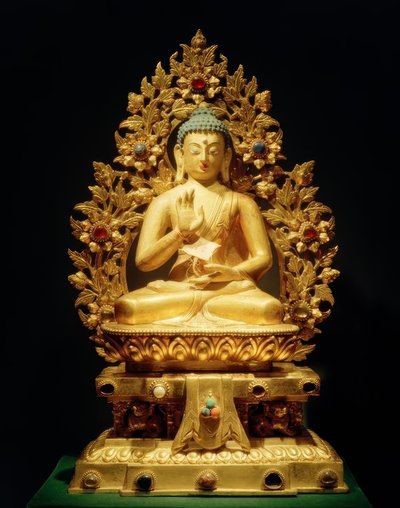 Suparikirtita-Namasri / Escultura, siglo XVIII de Unbekannt