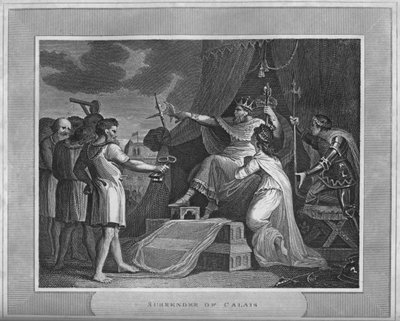 Rendición de Calais, 1838 de Unbekannt