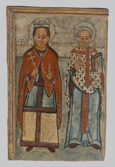 Santa Paraskeva y San Nicolás de Unbekannt