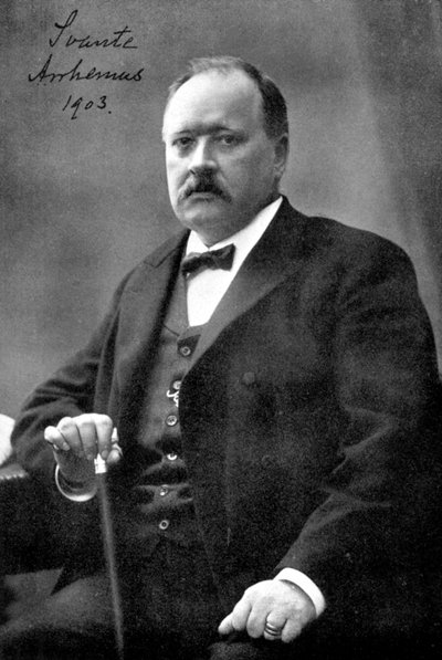 Svante Arrhenius 1859-1927, físico y químico sueco, 1903 de Unbekannt