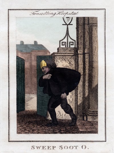 Sweep Soot O, Hospital Foundling, Londres, 1805 de Unbekannt