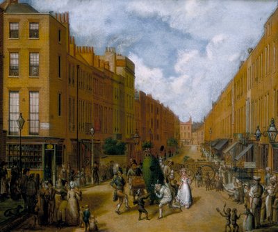Día de los deshollinadores en Upper Lisson Street, Paddington de Unbekannt
